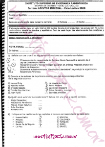Modelo examen cultura general 1