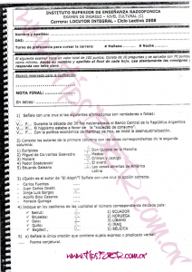 Modelo de Cultura General 3